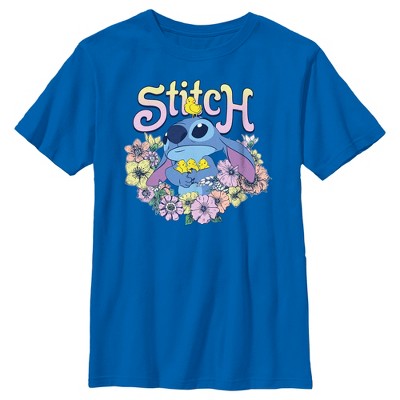 Boy's Lilo & Stitch Springtime Stitch T-shirt : Target