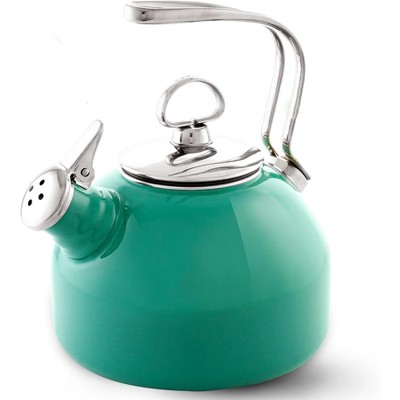 Chantal Classic Enamel-on-Steel Teakettle, 1.8 quart
