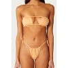 Women's RUCHED STRING BIKINI BOTTOM - WE WORE WHAT - 4 of 4
