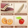 Wooden Play Food Set, Toy Food, Pretend Kitchen Accessories, Cutting Fruits Vegetables Montessori Sorting Toys - 4 of 4