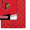 NCAA Louisville Cardinals Diagonal Ghost Checker Double Sided Blanket - 2 of 3