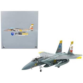 McDonnell Douglas F-15C Eagle Fighter Aircraft 004 California "USAF 75th Anniversary Ed" (2018) 1/72 Diecast Model by JC Wings
