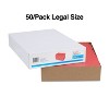 HITOUCH BUSINESS SERVICES Reinforced Classification Folder 2" Expansion Legal Size Red 50/Box - 3 of 4
