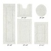 Lux Premium 100% Cotton Tufted Solid Reversible 5 PC Bath Rug Set – Ultra-Soft, Water-Absorbent, Durable, Machine Washable Bathroom Rug - 2 of 4