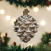 Old World Christmas Blown Glass Ornament for Christmas Tree, Vintage Hanging Pinecone - 2 of 3