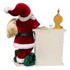 Kurt Adler 17-Inch KSA Kringles Santa with LED Fireplace Mantle - 3 of 4