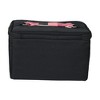 Everything Mary Sewing Kit Organizer Box, Checkered Pink Print - Portable Craft Caddy - 4 of 4