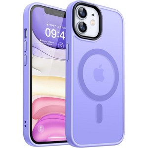 Entronix [Magnetic] Case Compatible with iPhone 12/12 Pro - Translucent Frosted Matte - 1 of 4