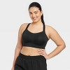 Women's High Support Embossed Racerback Run Sports Bra - All In Motion™ - 3 of 4