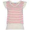 Women's Striped Ruffle Sleeve Top - LASCANA - 4 of 4