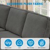 7-Seat U-Shaped Modular Sectional Sofa with Removable Washable Covers, Modern Beige & Gray Cloud Sleeper Sofa - 4 of 4
