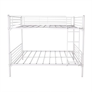 NicBex Twin Over Twin Bunk Bed with Metal Frame and Ladder for Kids,Girls,Boys - 1 of 4