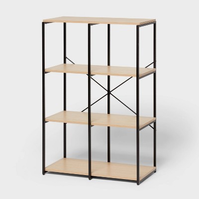 11" 6 Cube Storage Shelves - Brightroom™: Modular Decorative Storage Furniture, Anti-Tip, Open Shelves