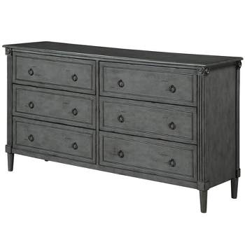 Latimer Traditional 6 Drawers Dresser - HOMES: Inside + Out
