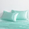 3/4 Pieces Satin Bed Sheet Set, Silky Cooling Soft Sheet Set - NTBAY - image 4 of 4