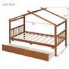 Twin/Full Size Wooden Daybed with Drawers, House Bed Frame - ModernLuxe - 3 of 4