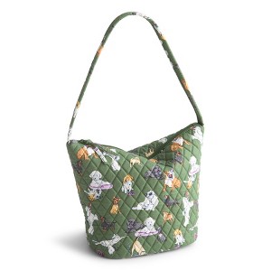 Vera Bradley Women's Outlet Cotton Slouchy Bucket Shoulder Bag - 1 of 3