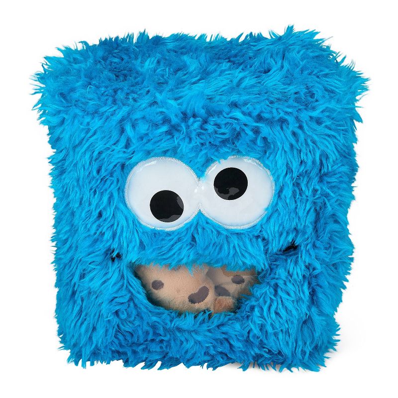 NECA Sesame Street Cookie Monster Cookie Bag 8&#34; Interactive Plush Figure, 2 of 8