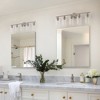 BAOURE Modern Vanity Light, Bathroom Light Fixtures for Expansive Bathrooms, Wall Lamp with Clear Glass for Mirror, Living Room - 3 of 4
