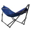 Tranquillo Universal 106.5" Double Hammock with Adjustable Stand and Bag - 2 of 4