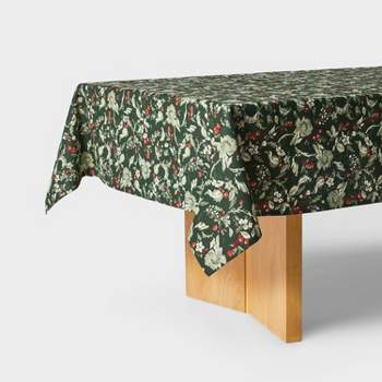 60"x84" Tablecloth 'Elegant Vine' - Threshold™ designed with Studio McGee