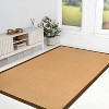 JONATHAN Y Camden Farmhouse Cottage Border Jute Area Rug - 4 of 4