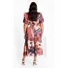 CITY CHIC | Women's Plus Size  Cammy Print Dress - dusky rose - 20W - 2 of 4