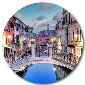 Courtside Market Global Wonders Photography Collection, Ohh Venice Statement Piece Wood Décor - 1 of 4
