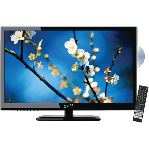 Supersonic Sc-2412 24 1080p Led Tv/dvd Combination, Ac/dc Compatible With Rv/boat :