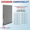 LifeSupplyUSA Aluminum Electrostatic Air Filter Replacement Washable Air PurifierA/C Filter for Central HVAC MERV 8 Long-Lasting - 2 of 4