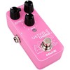 NUX NCH-4 UKIYO-E Mini Chorus Effects Pedal | Built-In ST Chorus, SCH-1, and CE-1 Models | Dynamic Tone and Noise-Elimination, Pink - 2 of 4