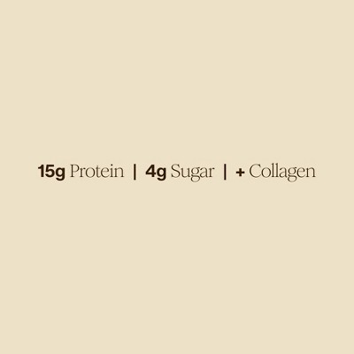 Stars + Honey Collagen Cacao Salt Caramel Peanut Protein Bars - 15g Protein - 8.45oz/5pk