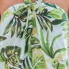 Women's Tropical Floral Halter Maxi Beach Dress - Cupshe - 2 of 4