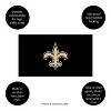 Full Color PVC Mat, 16" x 28", New Orleans Saints - 4 of 4