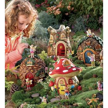 Juvale 8 Piece Miniature Fairy Garden Accessories Outdoor Decor Figurines  Kit for Kids, Mini Whimsical Ornaments for Patio, House, Yard Supplies