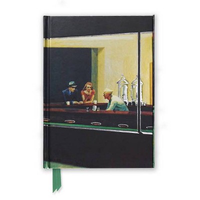 Edward Hopper: Nighthawks (Foiled Journal) - (Flame Tree Notebooks) (Hardcover)