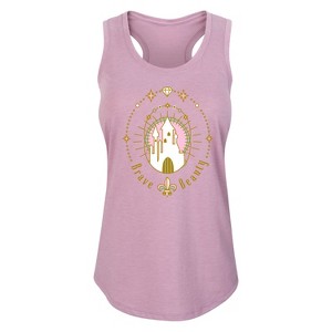Women's - Disney Princess - Brave Beauty Graphic Racerback Tank - 1 of 4