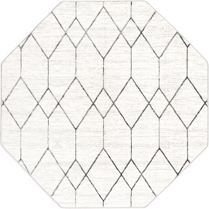 Unique Loom    Matrix Trellis Deco Area Rug - 1 of 4