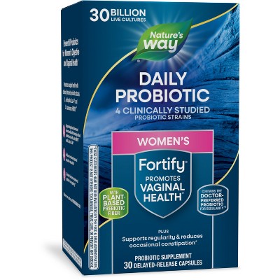 Nature's Way Fortify Women's Daily Probiotic Capsules - 30ct