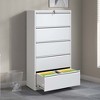 NicBex 3/4/5 Drawers Metal Vertical File Storage Cabinet with Lock for Home Office Letter/Legal/A4/F4 - image 2 of 4