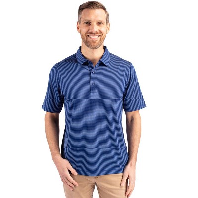Cutter & Buck Forge Pencil Stripe Stretch Mens Polo Shirt