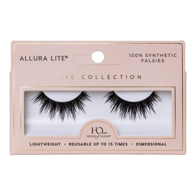 House of Lashes Allura Lite Soft Volume 100% Cruelty-Free Faux Mink Fibers False Eyelashes - 1pr