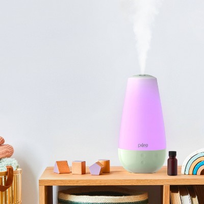 Whisper Green 3-in-1 Humidifier with Color Changing Night Light