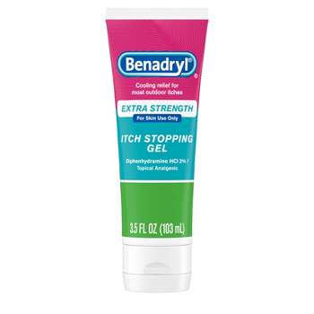 Benadryl Extra Strength Itch Stopping Gel - 3.5 fl oz