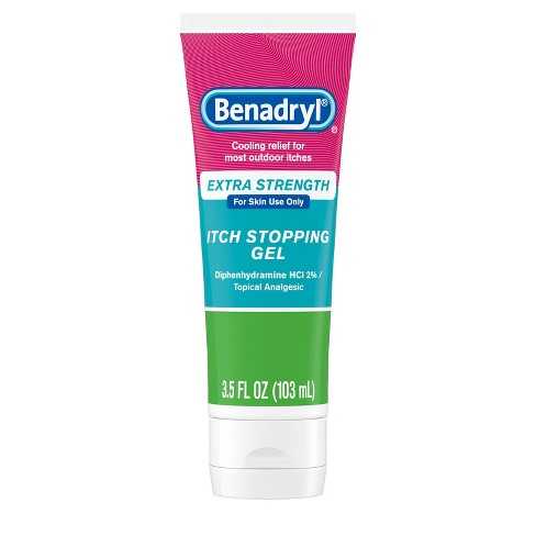 Benadryl Extra Strength Itch Stopping Gel - 3.5 fl oz - image 1 of 4