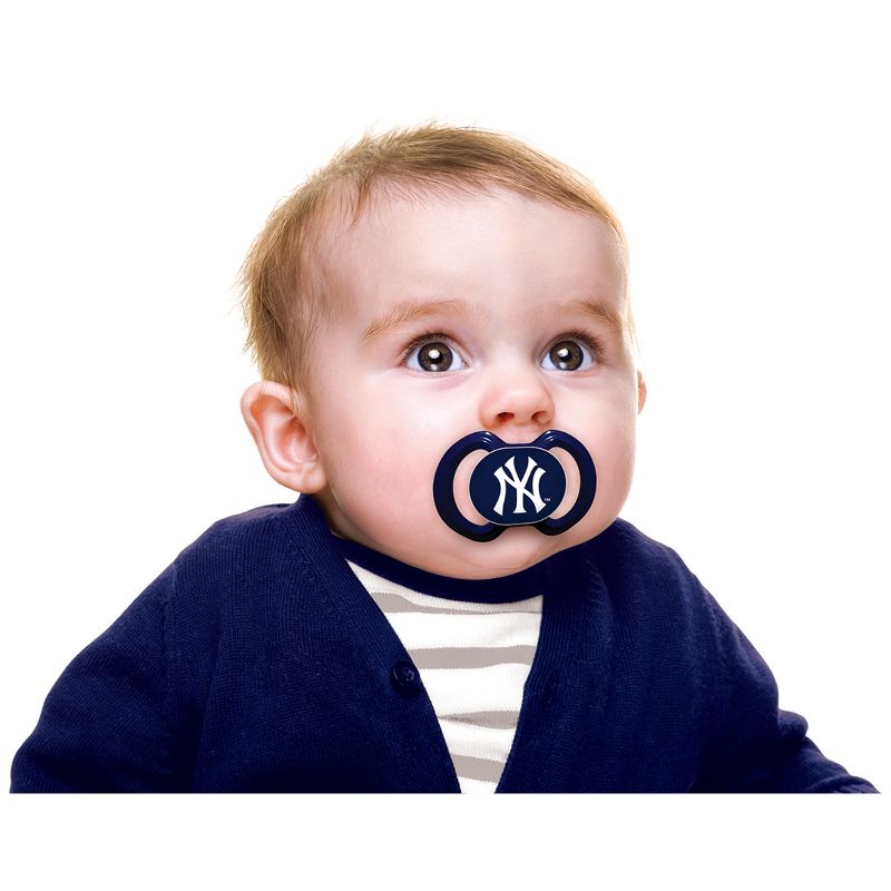 BabyFanatic Officially Licensed Pacifier 2-Pack - MLB New York Yankees, 5 of 6