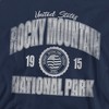 Men's Rocky Mountain National Park Established Date Crewneck Sweatshirt - 2 of 4