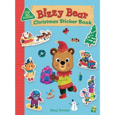 Bizzy Bear: Christmas Sticker Book - (Paperback)