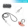 Unique Bargains Metal Portable Crystal Bag Handle Sparkly Replacement Bag Straps - 3 of 4