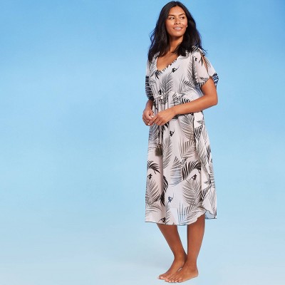 Women's Botanical Print Midi Length 
